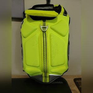 Dog Life Jacket,  neon yellow sz S